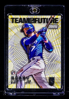 Bobby Witt Jr. RARE SILVER FOIL INVESTMENT ROOKIE CARD Kansas City Royals MVP SP
