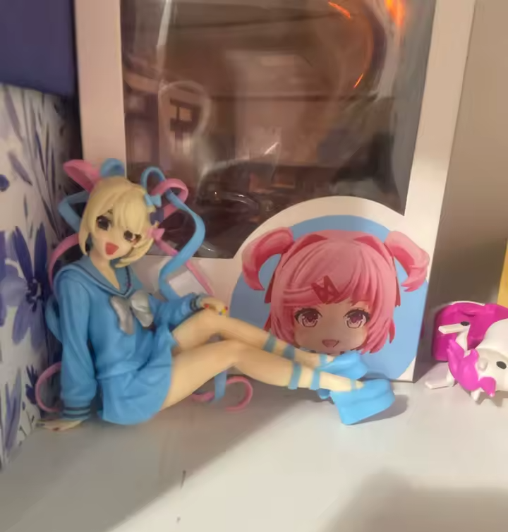 KAngel Sitting Needy Streamer Overload Gaming Cute Anime Figure