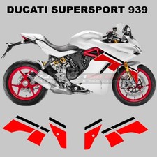 Adesivi per carene e parafango Ducati Supersport 939 moto bianca "V1312R939"
