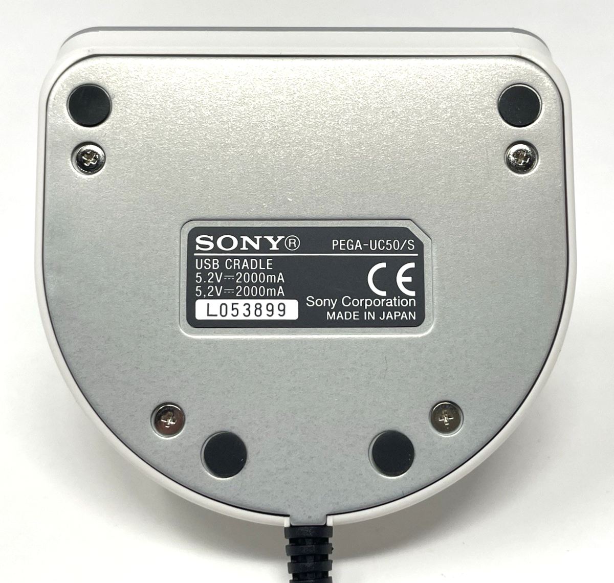 Sony USB Cradle for Clie PEG-T, SJ, SL Series - Silver - PEGA-UC50
