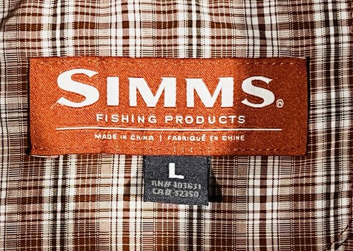 SIMMS Connecticut Valley Arms CVA Muzzleloading Rifles Fishing Men’s L/S Shirt L - Picture 11 of 14