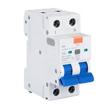 16A FI Circuit Breaker 1P N RCBO Leakage Protector Type AC 30mA for AC Systems