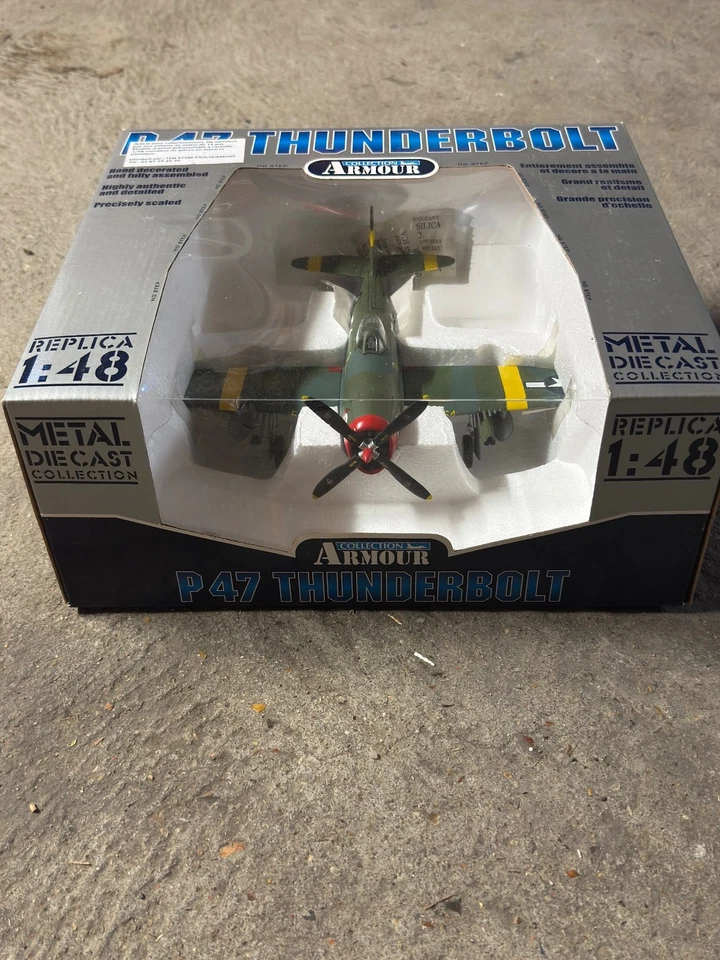 P-47 Thunderbolt 1:48 – Armour Collection – Metal Diecast – Réf. 98145 - Photo 2/4