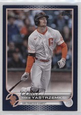 2022 Series 1 Royal Blue Mike Yastrzemski (Name Misspelled as Yastrzemksi) 0rd2
