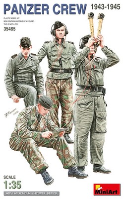 Miniart 1/35 German Panzer Crew France 1943-1945 35465