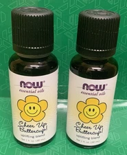 ☀️Lot of 2 / Cheer Up Buttercup Uplifting Blend 1 oz Now Essential Oils EXP 7/27