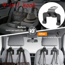 4PCS Car Seat Back Headrest Hooks Hanger Holder Hook for Bag Purse Shopping US