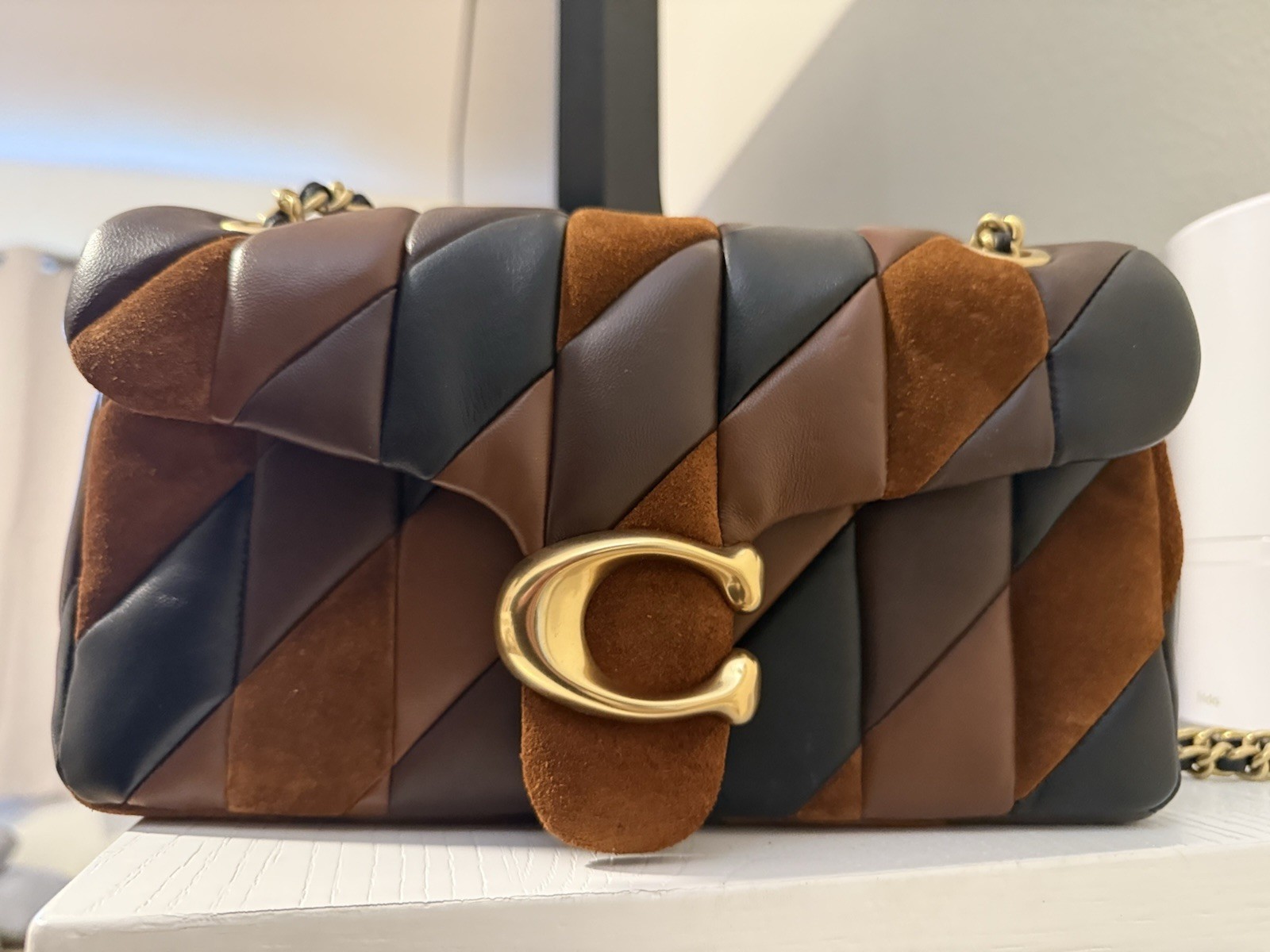 Coach Quilted Patchwork Tabby 26 - image 1