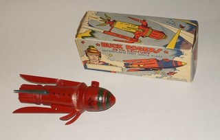 RARE 1934 BUCK ROGERS 25TH CENTURY INTERPLANETARY SPACE FLEET MODEL IN BOX (IN2)