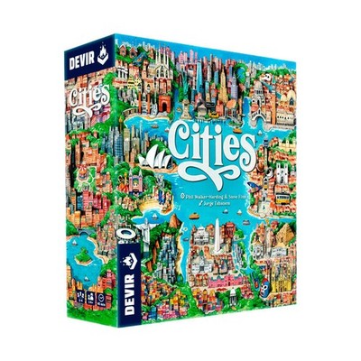 Devir Board Game Cities Box NM