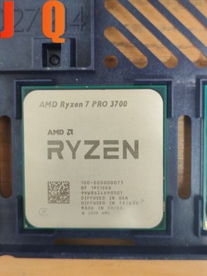 AMD Ryzen 7 PRO 3700 AM4 CPU Processor 3.6GHz 8Core 16T 32MB 65W R7 PRO 3700