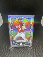 2026 Bowman ~ Chase Burns RC #BST-10 ~ Bowman Sterling Refractor Insert ~ Reds