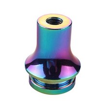 Shift KNOB Boot Retainer/Adapter for Manual Gear Shifter Lever Neo Chrome