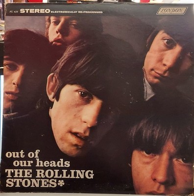 THE ROLLING STONES LP OUT OF OUR HEADS LONDON SATISFACTION RICHARDS JAGGER 1965
