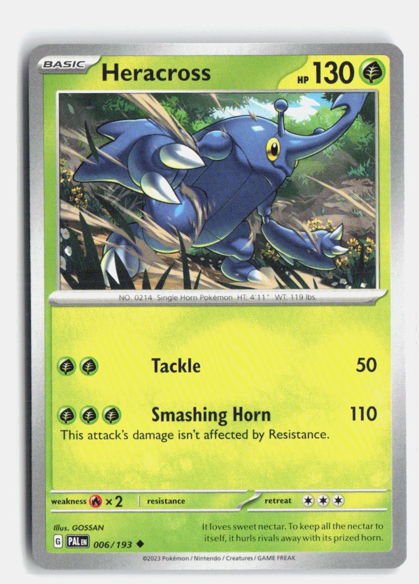 Heracross 006/193 Uncommon Normal PAL NM