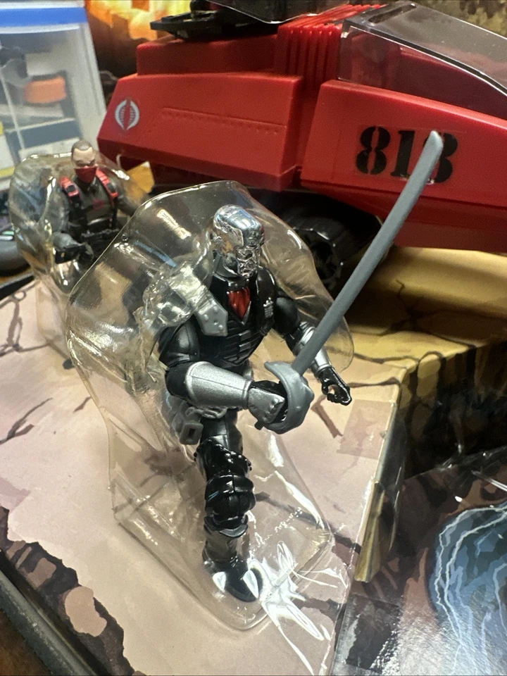 Raro 2008 Gi Joe Ultimate Battle Pack Target Exclusivo Caixa Danificada 100% Completa - Imagem 3 de 4