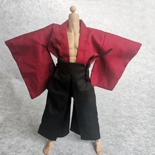 M 1/6 Samurai Uniform Kimono Clothes for 12" Male TBL Phicen Action Figure Doll