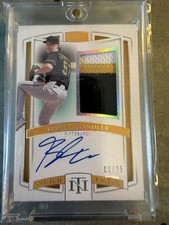 2025 National Treasures Bubba Chandler Holo Silver Rookie Patch AUTO/25 Clean💎