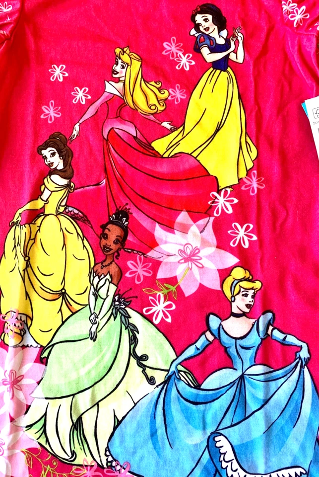 Nuevo con etiquetas Camisón Princesa Disney Store Talla 4 Aurora Belle Tiana Cenicienta Blancanieves Foto 3 de 4