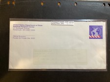 ICOLLECTZONE US Postal Stationary UO87 XF used  (C400)