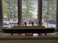 LEGO Icons Titanic 10294 Incomplete Set w/ Manuals No Box Sold As-Is