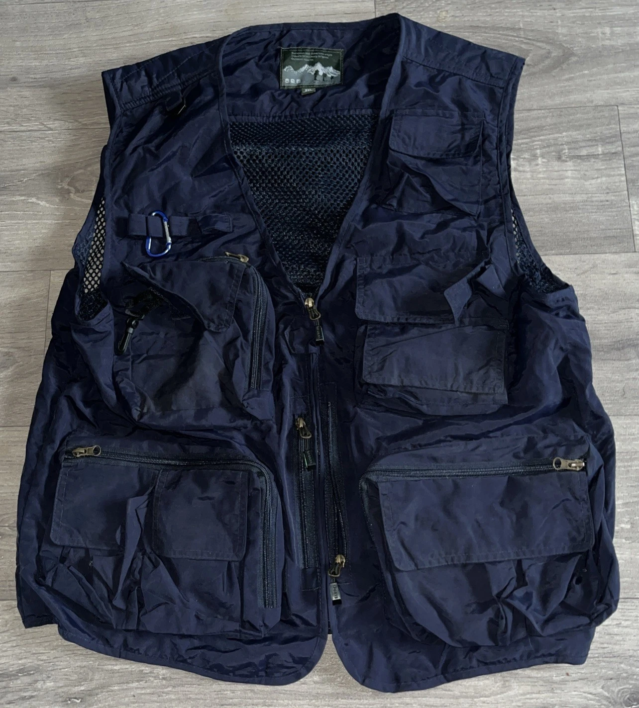 European/AmericaAmerican style Military Outdoor Sports Blue Gilet size 2XL. (C5