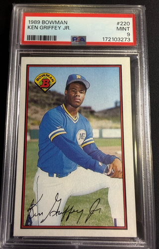 1989 Bowman - Ken Griffey Jr #220 (RC) MINT PSA 9