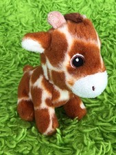 AURORA Mini Giraffe Plush Eco Nation 5" Soft Stuffed Animal Toy FREE SHIPPING