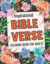 Bible Verse Coloring Book For Adults: Inspirational Christian Books...