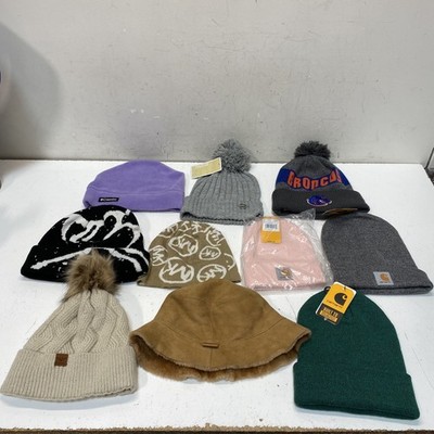 Carhartt Beanie Hat Bundle Lot Mixed Brands 10 Pieces NWT Winter Accessories