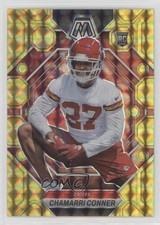 2023 Panini Mosaic Rookies Reactive Yellow Prizm Chamarri Conner #298 6tw