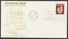 Canada #606pi, Christmas Candles, GT2 Tagged, Official First Day Cover, FDC 1972