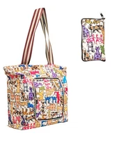 Reusable Shopping Bags Foldable Washable Waterproof Large Grocery Heavy Duty