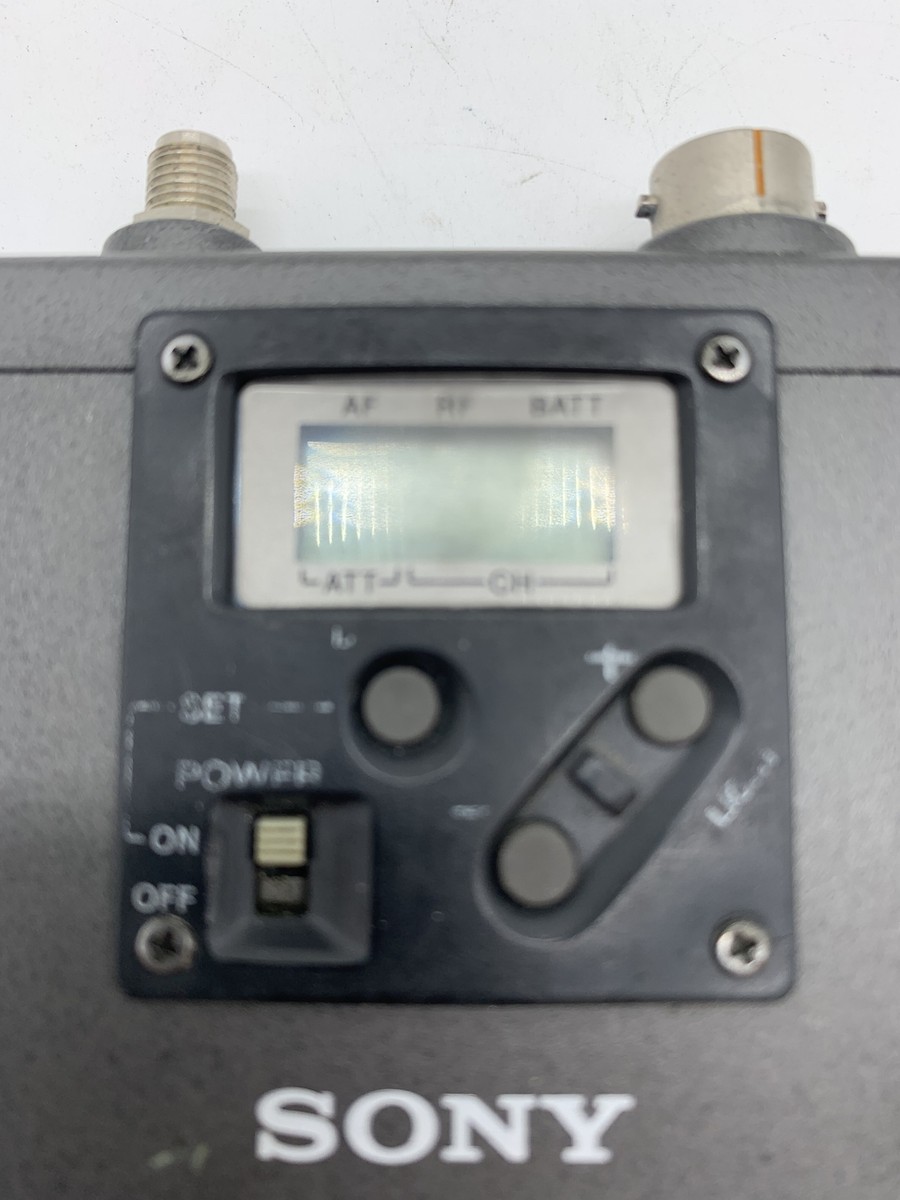 Sony WRT-860 UHF Synthesized Transmitter TESTED FREE SHIPPING | eBay