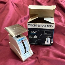 Weight Watchers 1968 Scale Official Kitchen 16 oz Vintage White Original Box