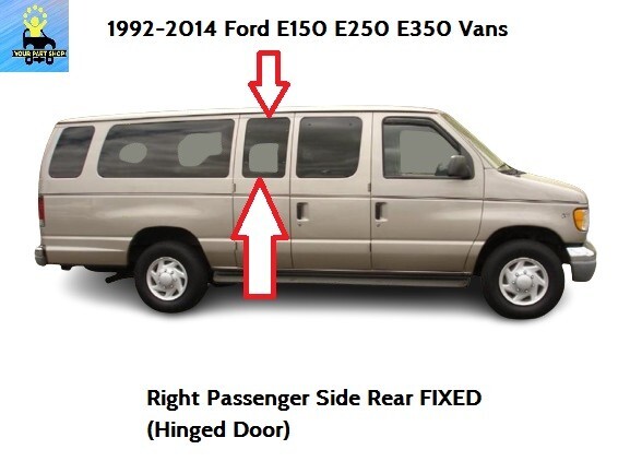 E350 99 Ford E150 XC2Z1525722AA 92 To 14 E150 E250 E350 Right Rear
