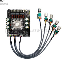 Módulo amplificador de potencia Bluetooth HT22 2.1 canales 160WX2 + 220W TDA7498E subwoofer
