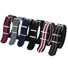 Replacement Nylon Watch Band Watch Straps for Men Women Watches 18mm/20mm/22mm