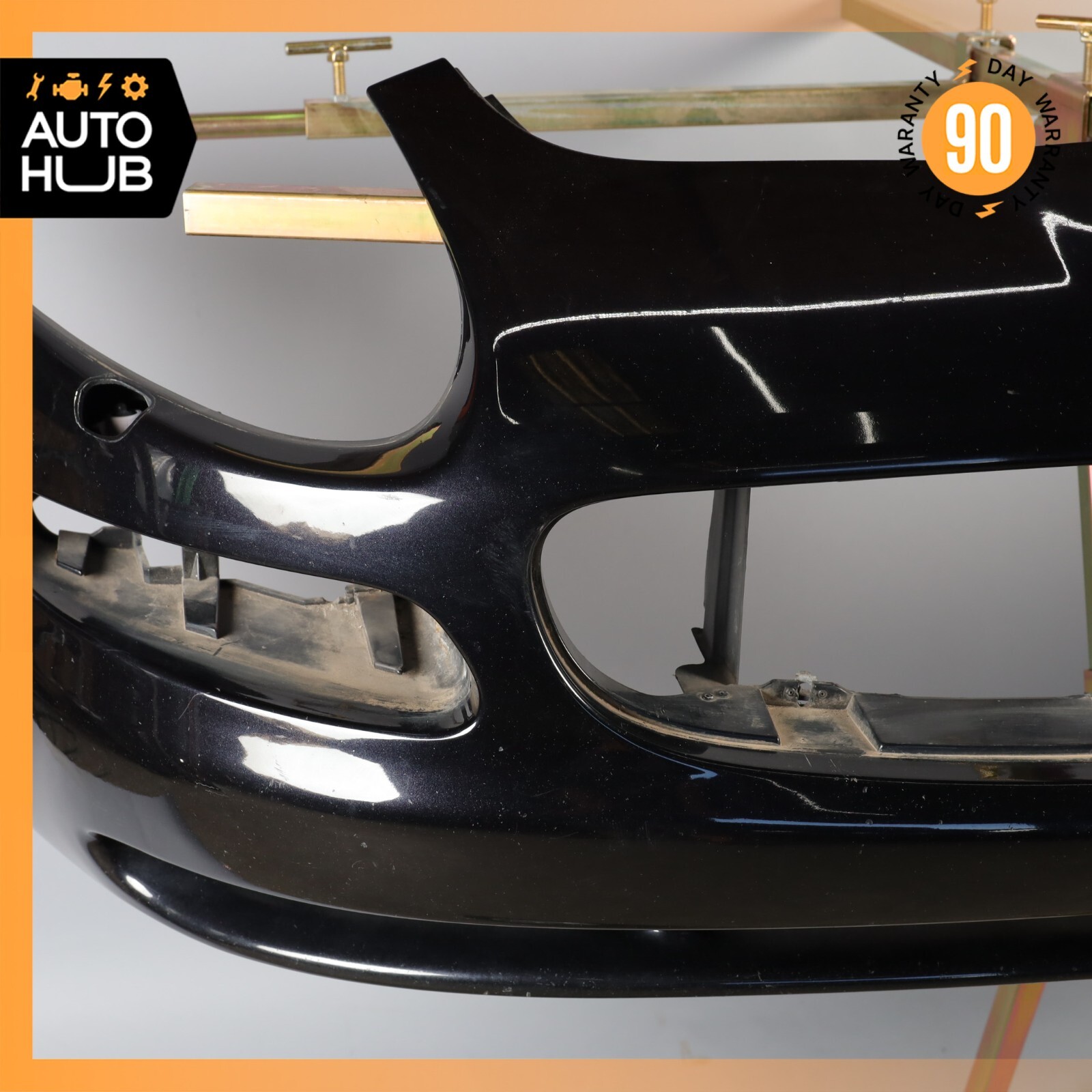 02-04 Maserati Spyder 4200 M138 GT Front Bumper Cover Assembly Nero Black OEM
