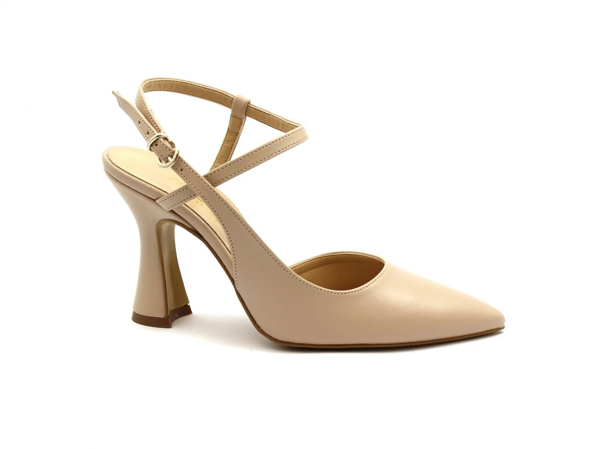 scarpe a punta nude
