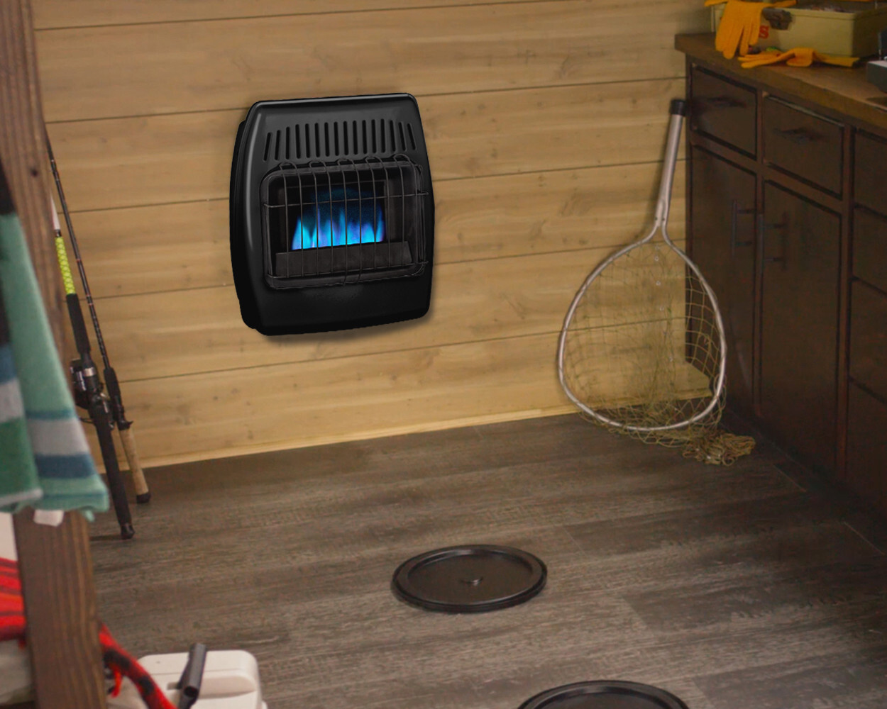 Dyna-Glo 10000 BTU Propane (LP) Blue Flame Vent Free Wall Mount Space Heater  USA – CDE