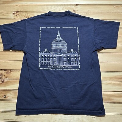 Vintage 90s European Model US Senate Bad Kissingen Germany Shirt - Size XL