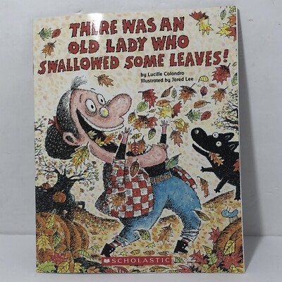 There Was an Old Lady Who Swallowed a Desk: 9780545805865