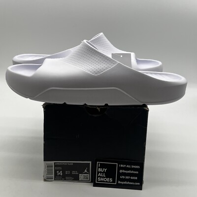 JORDAN ホワイト スリッパ Size 14 - NIKE AIR JORDAN POST SLIDE WHITE-WHITE 