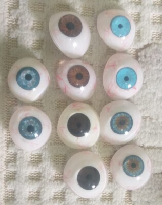 Prótesis Ocular Ojo Artificial Prótesis Ojo Acrílico Natural (Juego de 10 