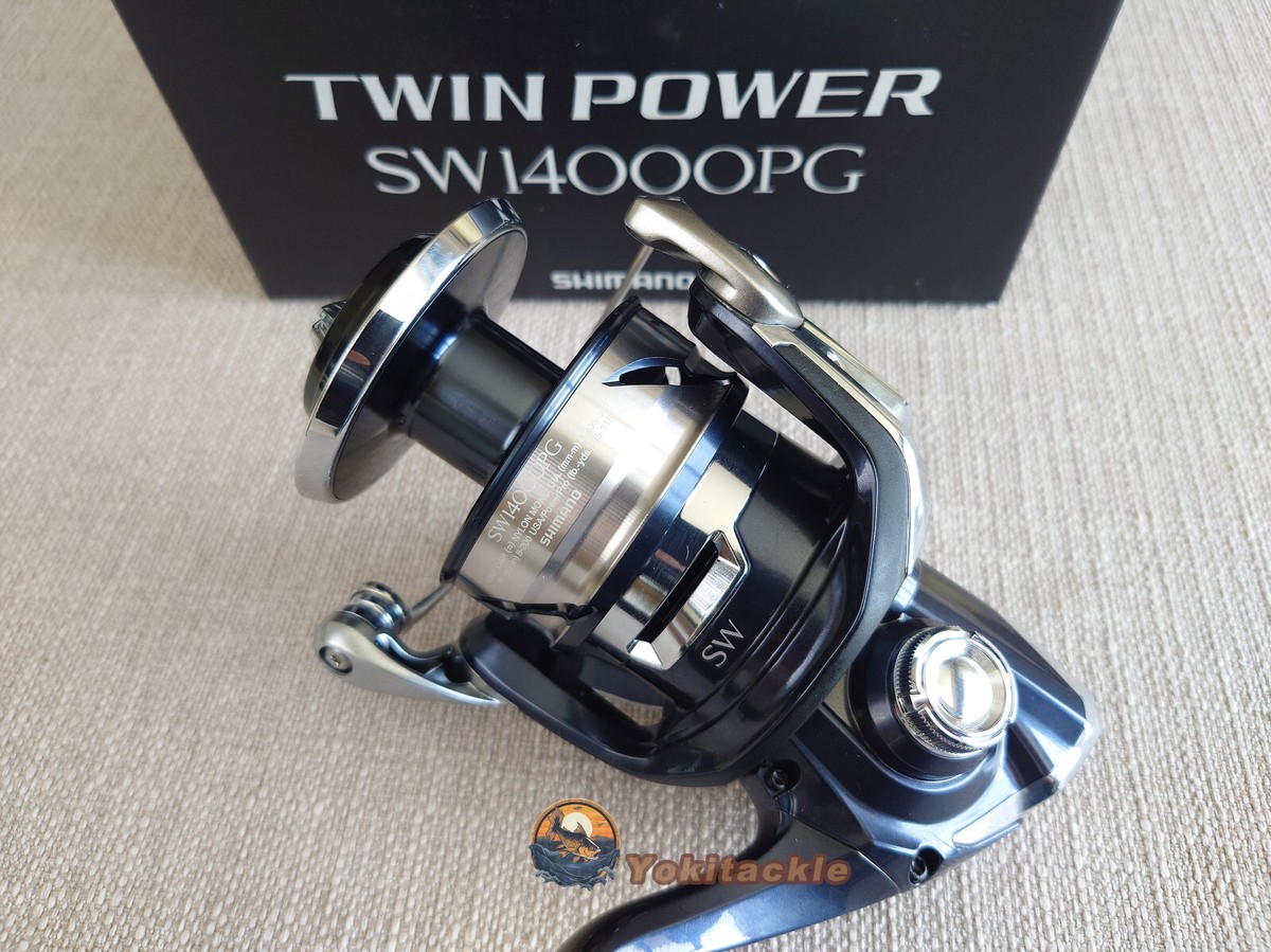 Shimano 21 TWIN POWER SW 14000PG Spinning Reel Shipping From JAPAN