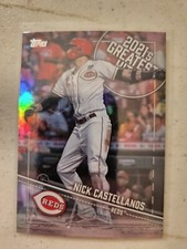 2022 Topps Nick Castellanos 2021’s Greatest Hits Insert #21GH-3 Cincinnati Reds