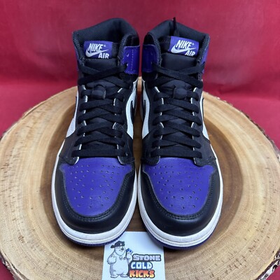 Nike Air Jordan 1 Retro High OG Court Purple 555088-501 Size 8.5