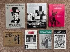 Vintage 1940's-1980's Magic Society and Convention Program Bundle