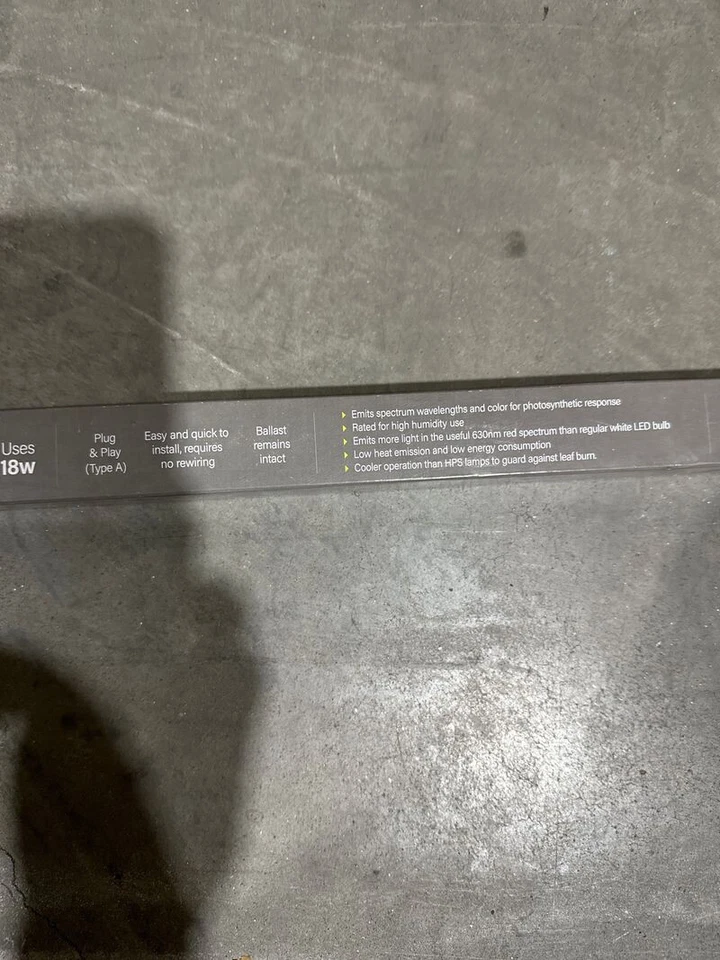 Feit Electric T48/GROWFSLEDG2 20W 2208 Lumens T8/T12 Plug & Play LED Lamp 48 in. - Image 4 of 4